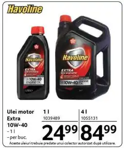 Selgros Ulei motor Extra 10W-40 Ofertă