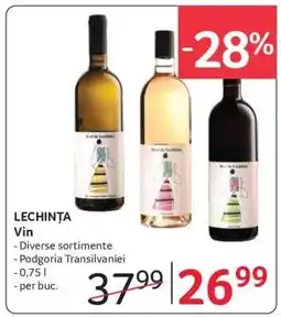 Selgros LECHINȚA Vin Ofertă