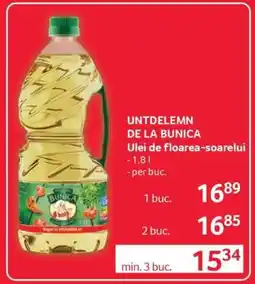 Selgros UNTDELEMN DE LA BUNICA Ofertă