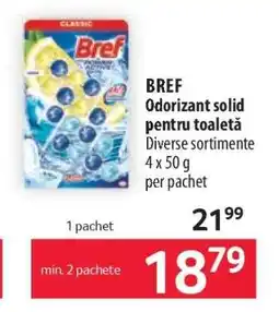 Selgros Bref Odorizant solid pentru toaletă Ofertă