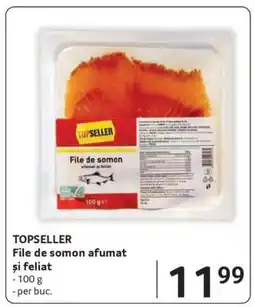 Selgros TOPSELLER File de somon afumat și feliat Ofertă