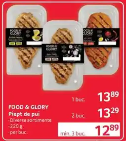 Selgros FOOD & GLORY Piept de pui Ofertă