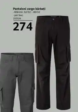Selgros Pantaloni cargo, bărbați Ofertă