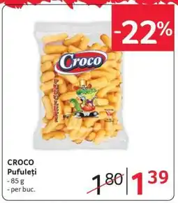Selgros CROCO Pufuleți Ofertă