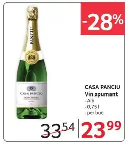 Selgros CASA PANCIU Vin spumant Ofertă