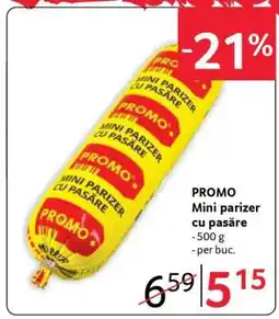 Selgros PROMO Mini parizer cu pasăre Ofertă