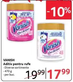 Selgros VANISH Aditiv pentru rufe Ofertă
