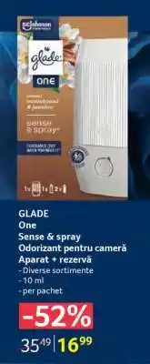 Selgros GLADE One Sense & spray Ofertă