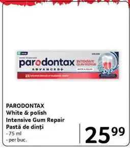Selgros PARODONTAX White & polish Intensive Gum Repair Ofertă