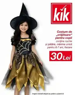 Lidl kik costum de vrajitoare Ofertă