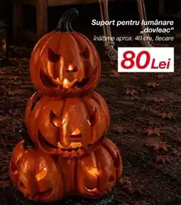 Lidl Suport pentru lumânare „dovleac” Ofertă