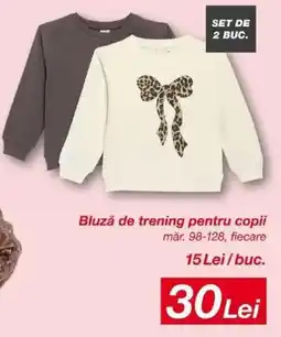 Lidl Bluză de trening pentru copii Ofertă