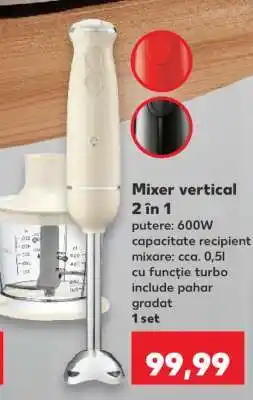 Kaufland Mixer vertical 2 în 1 Ofertă