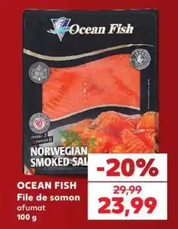 Kaufland OCEAN FISH File de somon afumat Ofertă