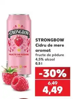 Kaufland STRONGBOW Cidru de mere aromat Ofertă