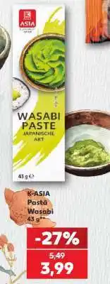 Kaufland K-ASIA Pasta Wasabi Ofertă