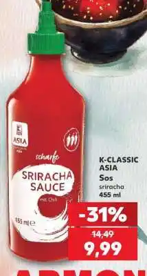 Kaufland K-CLASSIC ASIA Sos sriracha Ofertă