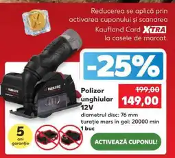 Kaufland Polizor unghiular 12V Ofertă