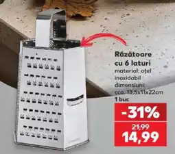 Kaufland Răzătoare cu 6 laturi Ofertă