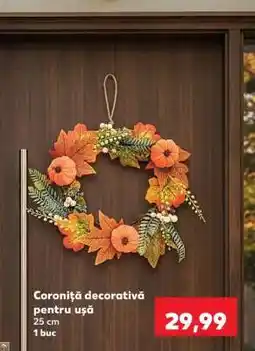 Kaufland Coroniță decorativă pentru ușă Ofertă