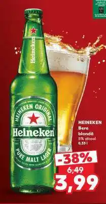 Kaufland HEINEKEN Bere blondă Ofertă