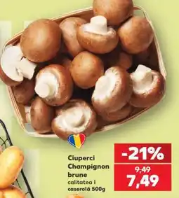 Kaufland Ciuperci Champignon brune Ofertă