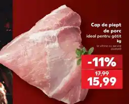 Kaufland Cap de piept de porc Ofertă