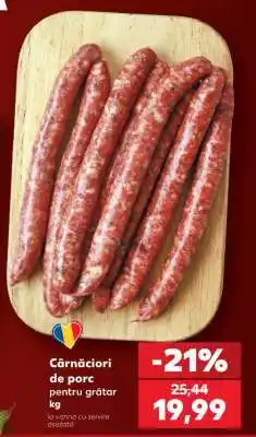 Kaufland Cârnațiori de porc pentru grătar Ofertă