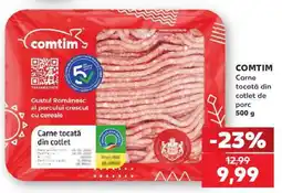 Kaufland COMTIM Carne tocată din cotlet de porc 500 g Ofertă