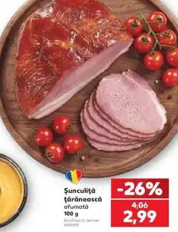 Kaufland Şunculiţă ţărănească afumată Ofertă