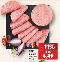 Kaufland FOX Salam Ofertă