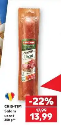 Kaufland CRIS-TIM SALAM USCĂT Ofertă