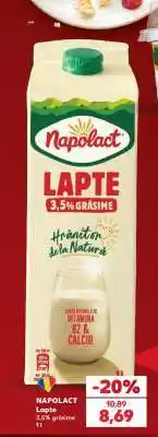 Kaufland NAPOLACT Lapte Ofertă