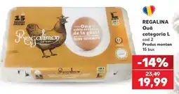 Kaufland REGALINA Ouă categoria L Ofertă