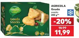 Kaufland AGRICOLA Gouda snacks 200 g Ofertă