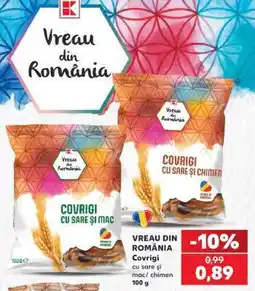 Kaufland VREAU DIN ROMÂNIA Covrigi Ofertă