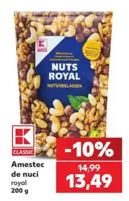 Kaufland Amestec de nuci royal 200 g Ofertă
