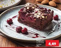 Kaufland Prăjitură cu ciocolată și cireșe Ofertă