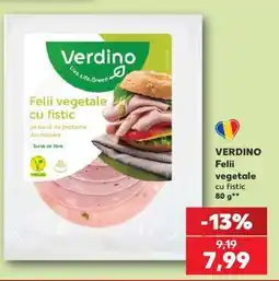 Kaufland VERDINO Felii vegetale cu fistic Ofertă