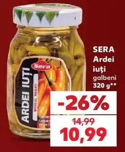 Kaufland SERA Ardei iuți galbeni 320 g Ofertă