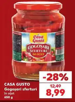 Kaufland CASA GUSTO Gogoșari sferturi în oțet Ofertă
