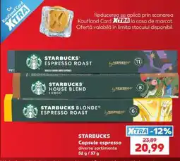 Kaufland STARBUCKS Capsule espresso diverse sortimente Ofertă