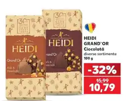 Kaufland HEIDI GRAND`OR Ciocolată Ofertă