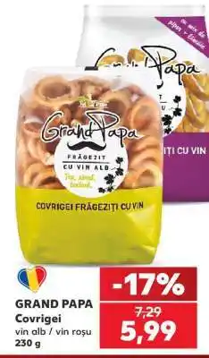 Kaufland GRAND PAPA Covrigei Ofertă