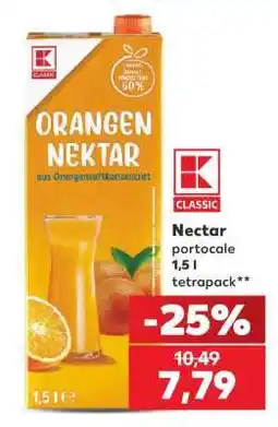 Kaufland NECTAR PORTOCALE Ofertă