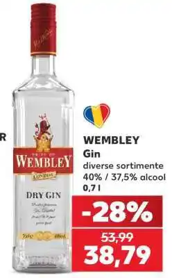 Kaufland WEMBLEY Gin Ofertă