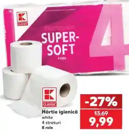 Kaufland Hârtie igienică Ofertă
