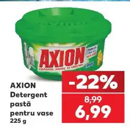 Kaufland AXION Detergent pastă pentru vase 225 g Ofertă