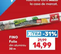 Kaufland FINO Folie din aluminiu 30 m Ofertă