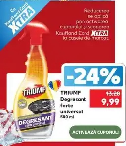 Kaufland TRIUMF Degresant forte universal 500 ml Ofertă